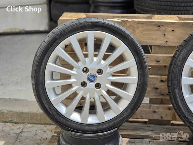 4х100 17 Fiat Punto Grande Evo 4x100, снимка 3 - Гуми и джанти - 55013673