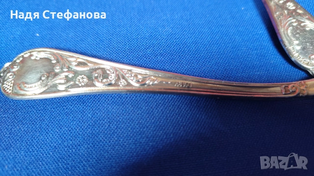 Десертни италиански лъжички и вилички комплект по 6 бр, снимка 4 - Прибори за хранене, готвене и сервиране - 55223320