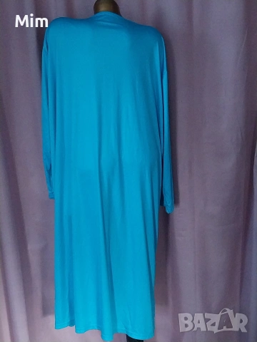 2XL /3XL дълга нощница с дълъг ръкав , снимка 4 - Нощници - 54488962