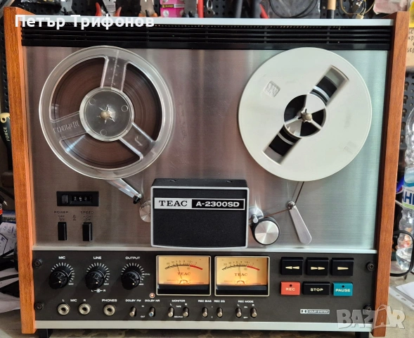 Магнетофон TEAC-A2300SD, снимка 4 - Декове - 55290049