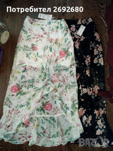 Нова плисирана пола 48-размер, нови дълги поли М-ка., снимка 3 - Поли - 44951776