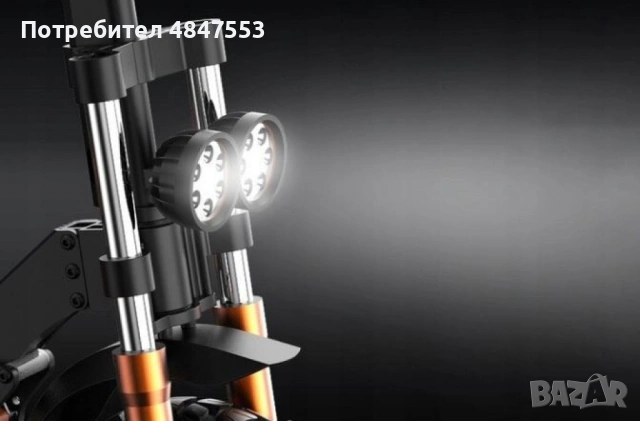 Електрическа тротинетка KuKirin M5 Pro – 1000W, 70 км пробег, 52 км/ч, сгъваема, снимка 4 - Друга електроника - 54822684