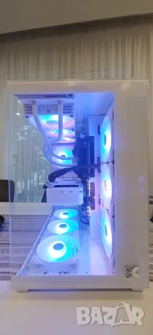 НОВ Геймърски Комп за ТОП Гейминг I7 14700F up 5.4Ghz/64Gb/1Tb nVme+1TB SSD/Asus RTX 5070/WiFi&BT, снимка 3 - Геймърски - 54776063