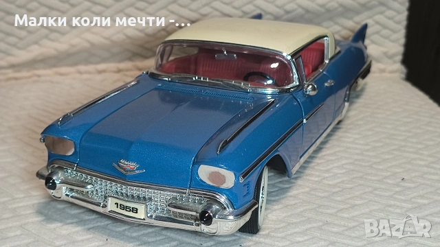 Метална количка Cadillac ,мащаб 1:18