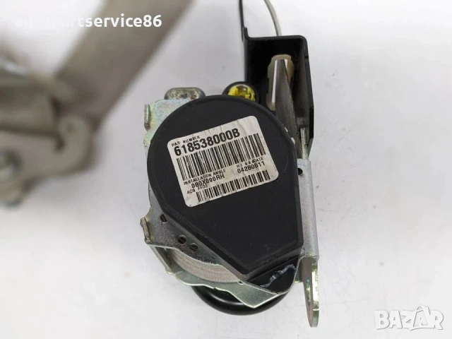 Преден десен предпазен колан за Nissan Leaf (2012) 618538000B, G185369 OEM , снимка 2 - Части - 54885604