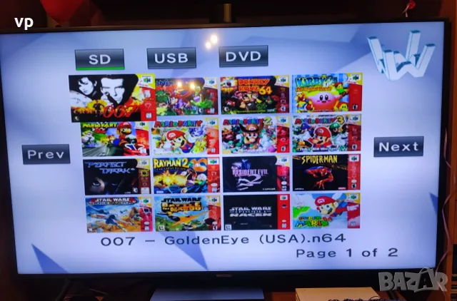 Хакната КОНЗОЛА Nintendo Wii Black Edition, Нинтендо с МНОГО ИГРИ! Super Mario, Zelda, Sonic, SEGA.., снимка 12 - Nintendo конзоли - 55395785