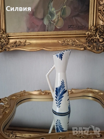 Вазичка DELFT Holland 🇳🇱 , снимка 4 - Вази - 55246841