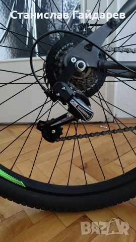 Велосипед 29 Faster MDB anthracite-green, снимка 3 - Велосипеди - 55168291