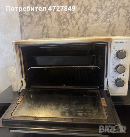 Спешно! Мини фурнa Foreti, снимка 2 - Печки, фурни - 55440774