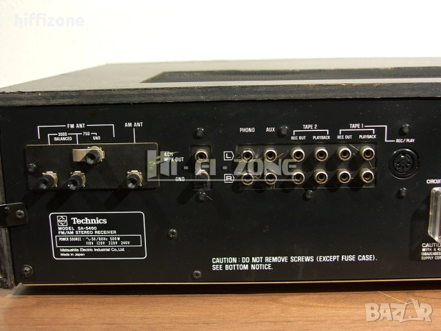 Ресивър  Technics sa-5460, снимка 7 - Ресийвъри, усилватели, смесителни пултове - 54763202