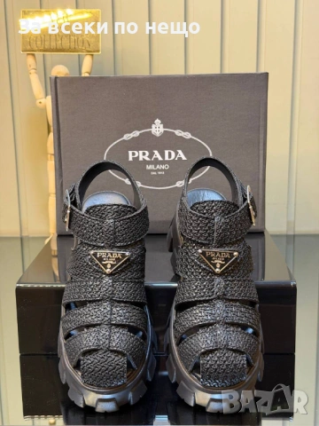Prada Дамски Сандали Прада - Различни Цветове Код SK1582, снимка 3 - Сандали - 54656602