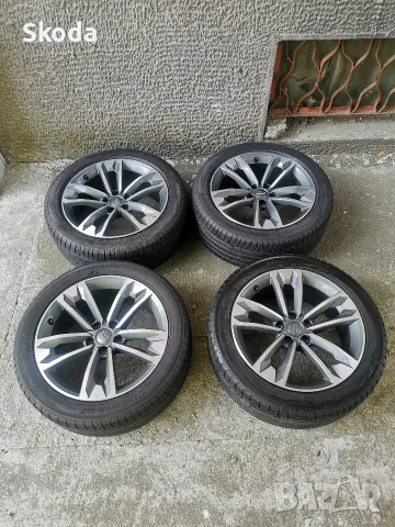 джанти Audi A4 B9 18 5x112 , снимка 7 - Гуми и джанти - 55687829
