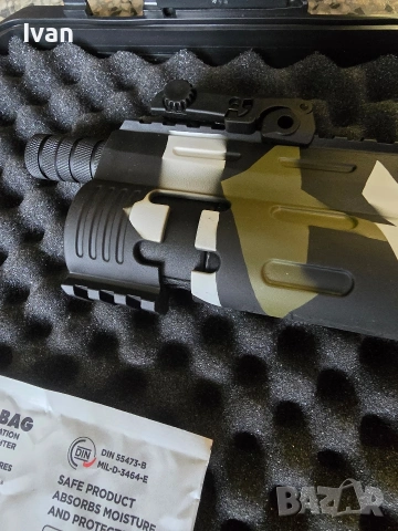 Въздушна пушка PCP Niksan Tacto 5,5, снимка 14 - Въздушно оръжие - 54341213