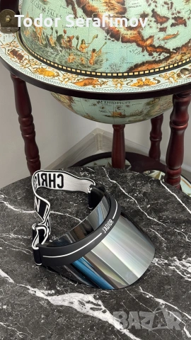Дамска слънчева козирка DiorClub1 Visor Silver Mirror / Диор