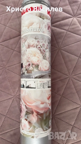 Фототапет Spring Roses 8-976 - 368/254см. НОВ, снимка 3 - Декорация за дома - 54923478