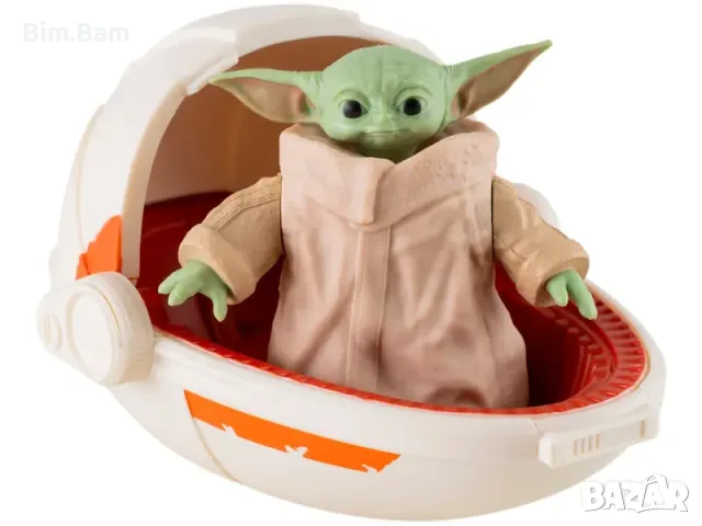 Оригинална фигурка Бебе Йода Star Wars - Grogu / Hasbro, снимка 3 - Фигурки - 55394920