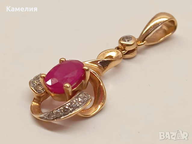 Руско злато. Висулка , снимка 5 - Колиета, медальони, синджири - 55146169