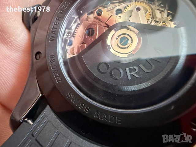 Corum Bubble Day Of The Death 47mm Limited Edition 88бр/Chronograph Titanium, снимка 10 - Мъжки - 54921876