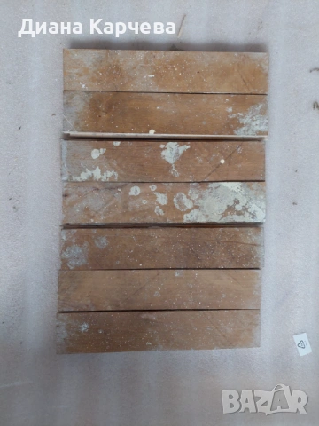 Продавам естествен буков паркет ~20кв.м. 30x6