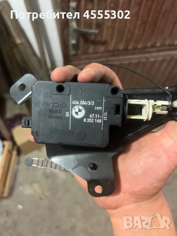 BMW E38 E39 E46 X5 E53 Заключващ мотор на капачката на резервоара / Fuel Flap Actuator OEM 671183521