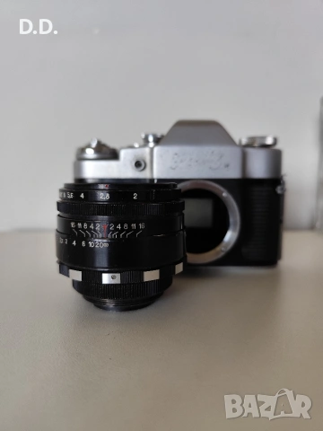 Zenit 3m с обектив Helios за М39, снимка 5 - Обективи и филтри - 54877708