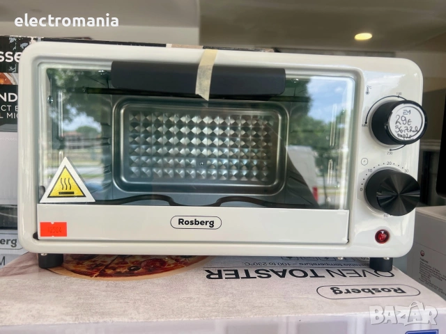 мини фурна Rosberg R51441C/ два цвята, снимка 6 - Печки, фурни - 42669632