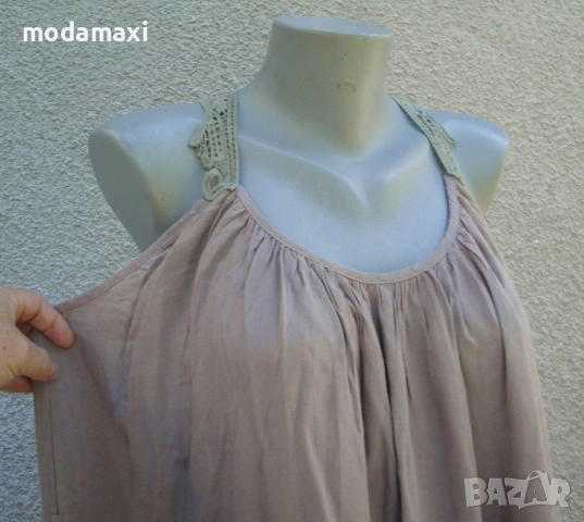 3XL Нова рокля с плетенa дантела , снимка 6 - Рокли - 54981592