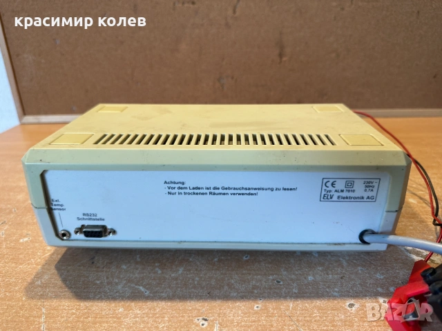 професионален акумулаторен зарядно-измервателен уред "ELV ALM 7010", снимка 5 - Друга електроника - 54321267