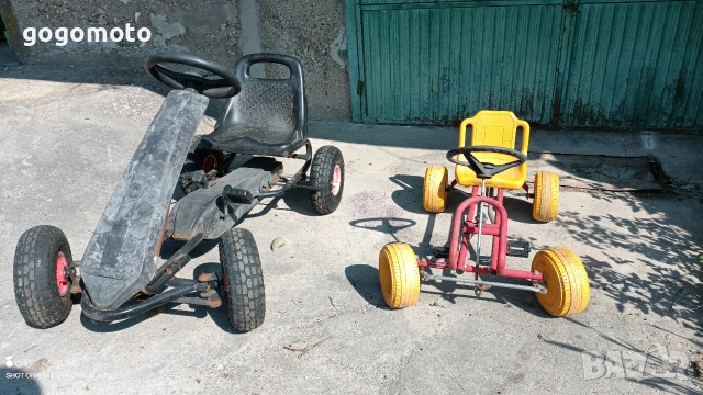 Картинг, бъги, детска количка с педали 