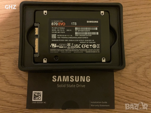 Samsung 870 EVO 1000GB / SATA / SSD, снимка 2 - Твърди дискове - 54132329