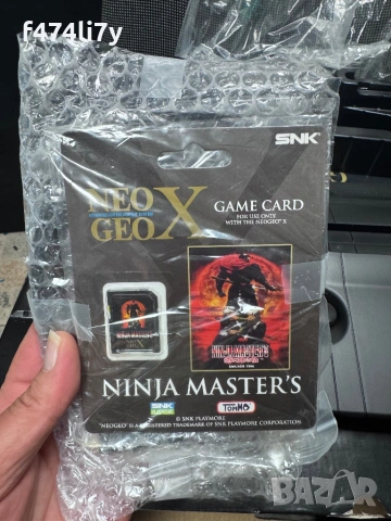 SNK NEO GEO X GOLD Limited Edition, снимка 7 - Други игри и конзоли - 54759440