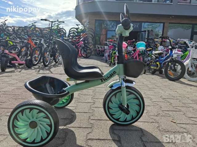 BYOX Триколка TWIDDLE зелен