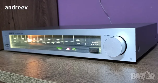 Onkyo T-05 Аналогов стерео тунер, снимка 5 - Ресийвъри, усилватели, смесителни пултове - 55620098