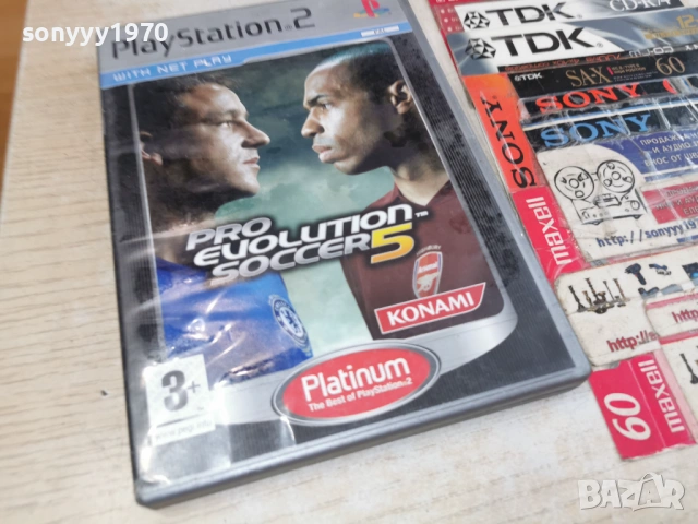 SONY PS2 GAME PRO EVOLUTION-SOCCER 5 1306262008H1E3R, снимка 3 - Игри за PlayStation - 54895830