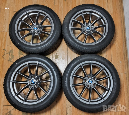Джанти 17 5х112 ОЕ BMW Style 768 с гуми Bridgestone 225/50/17 , снимка 2 - Гуми и джанти - 54045363
