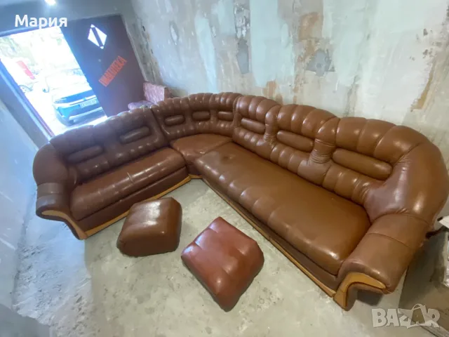 Ъглов разтегателен диван, снимка 2 - Дивани и мека мебел - 55443980