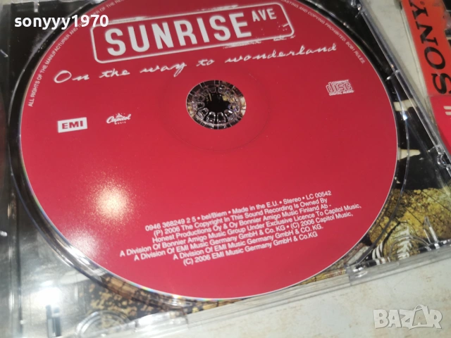 SUNRISE CD ВНОС GERMANY 1006261011H2E6R, снимка 11 - CD дискове - 54843998