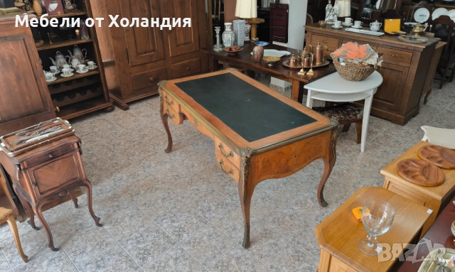 Антикварно френско бюро Луи, снимка 9 - Бюра - 54110264
