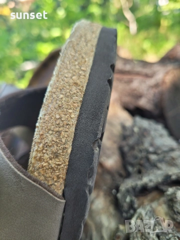 BIRKENSTOCK  Arizona мъжки кафяви чехли - 43/44 ( 164€ в интернет сайт), снимка 3 - Мъжки чехли - 54830090