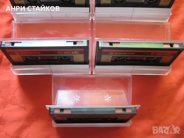 Продавам аудио касети SANYO C-60 ME, снимка 7 - Други - 55526501