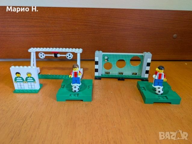 Lego Football 3412 и 3414: Point Shooting и Precision Shooting, отлично състояние, пълен комплект