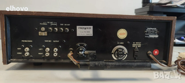 Стерео тунер Pioneer TX-1000, снимка 4 - Ресийвъри, усилватели, смесителни пултове - 54939206