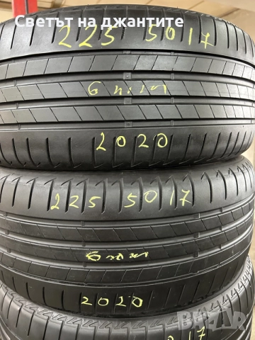 Гуми 225/50/17 Bridgestone Turanza 4 броя, снимка 3 - Гуми и джанти - 55376505
