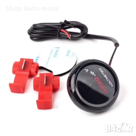 Дигитален волтметър Automat, Led дисплей, 12V, снимка 5 - Аксесоари и консумативи - 54825847