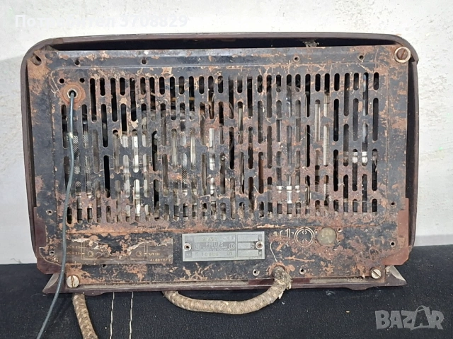 Старо Радио Philips 1940 , снимка 5 - Радиокасетофони, транзистори - 54568315