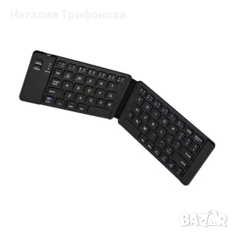 Сгъваема безжична клавиатура, снимка 4 - Клавиатури и мишки - 55002411