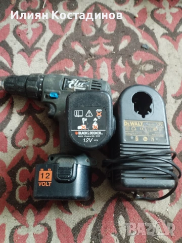 Elu винтоверт, 2 батерии и зарядно Dewalt, снимка 8 - Винтоверти - 54090693