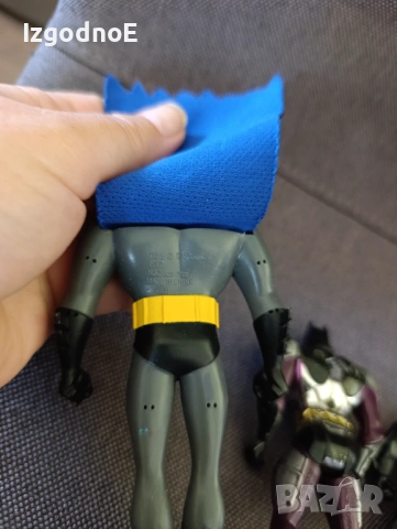 Лот фигурки Батман DC Spin Master Bat Tech Batman Batman TM DC Comics S13 Rubber NJ Croce Bendable A, снимка 13 - Фигурки - 42559468