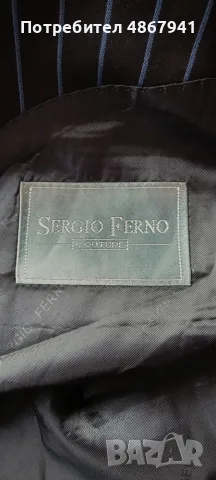 SERGIO FERNO Couture ново класическо сако, снимка 9 - Сака - 55420478