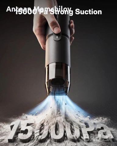 Мини прахосмукачка HOTO 2в1 15000Pa Air Duster, снимка 7 - Аксесоари и консумативи - 55072697